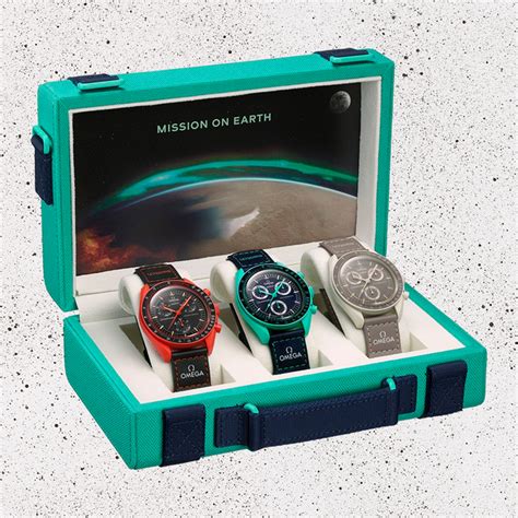 Where To Buy The Three New 'Mission On Earth' MoonSwatches 